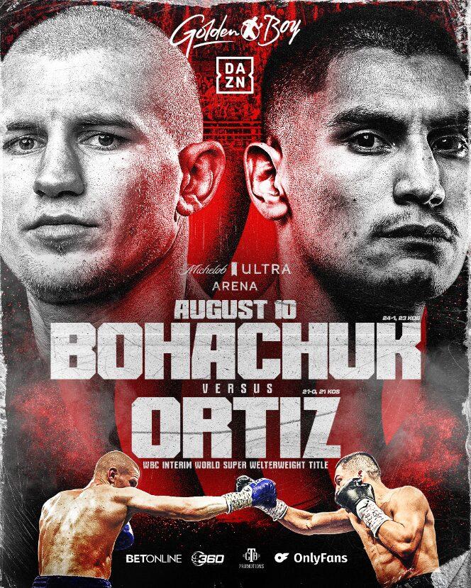 Serhii Bohachuk vs. Mykal Fox: 154-lb Clash Set for May 17th in Los Angeles