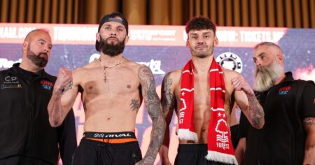 Thrilling Showdown: Anthony Cacace Battles Hometown Hero Leigh Wood for IBF Super-Featherweight Title in Nottingham!