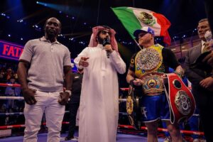 Riyadh Press Conference Sparks Outrage Among U.S. Fans Over Canelo-Crawford Fight Delay