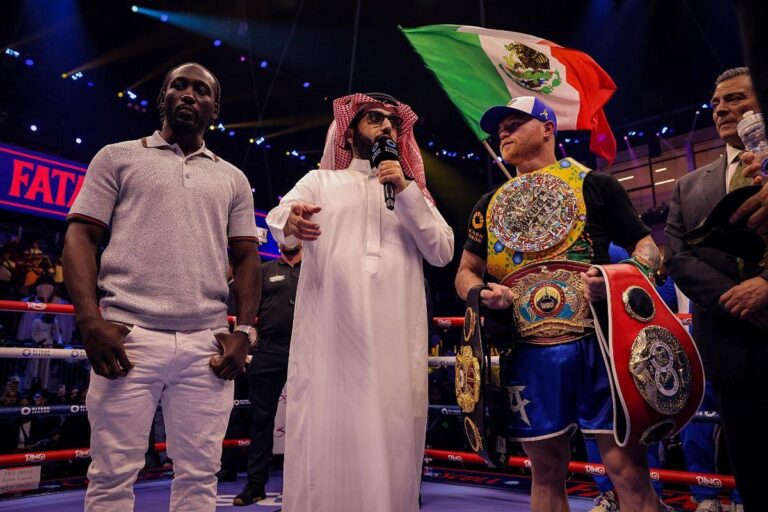 Riyadh Press Conference Sparks Outrage Among U.S. Fans Over Canelo-Crawford Fight Delay