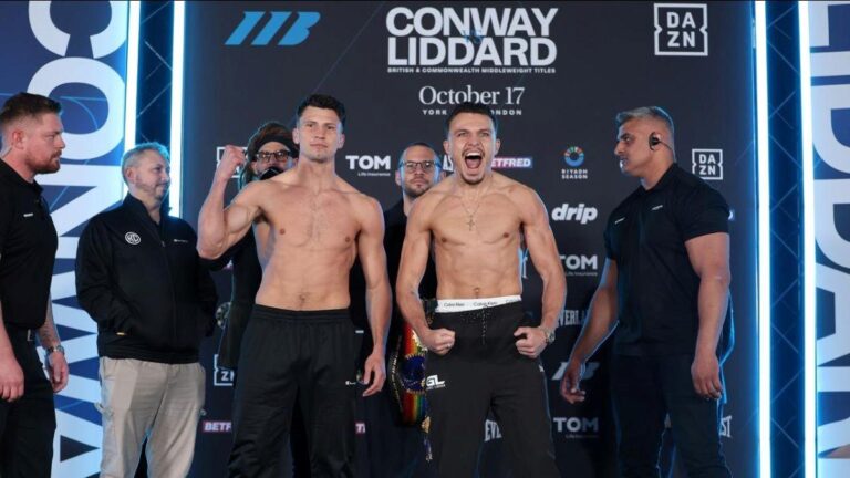 Kieron Conway Looks to Harness Experience to Halt Historic George Liddard Triumph